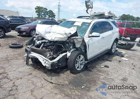 2016 Chevrolet Equinox Lt из США, поврежденный, VIN 2GNALCEK6G1179075